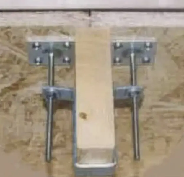 E & E Seam-Ender E3828 Sub-Floor Seam Pop Floor Repair Bracket - Quantity Of 1 1