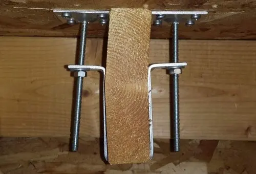 E & E Seam-Ender E3828 Sub-Floor Seam Pop Floor Repair Bracket - Quantity Of 2 1
