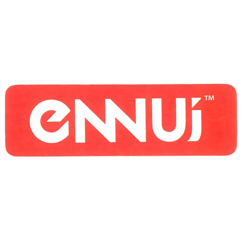 Ennui Logo Sticker 1