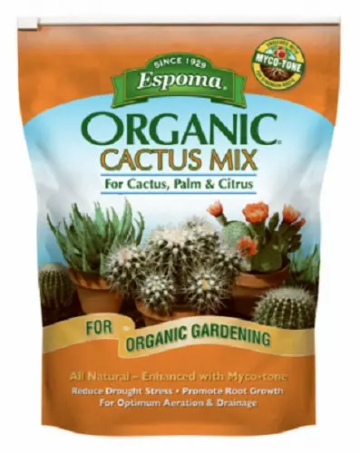 Espoma Ca4 4 Quart Bag Of Organic Cactus, Palm, & Citrus Succulent Potting Mix - Quantity Of 12 1