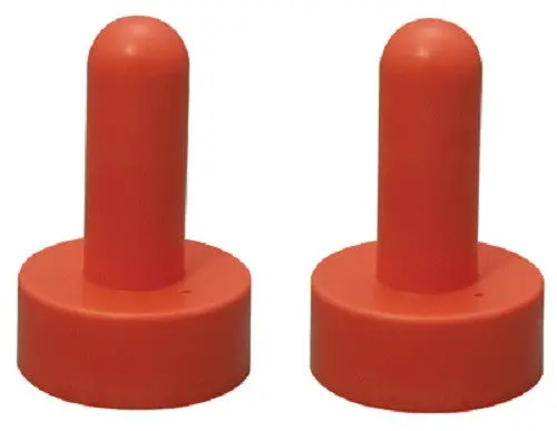 Fairchild Industries 975-2 2-Pack E-Z Nurse Calf Replacement Nipples For Snap Top - Quantity Of 36 1