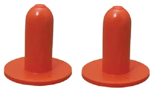 Fairchild Industries 976-2 2-Pack Screw Top Bottle Calf Replacement Nipples - Quantity Of 24 1