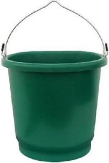 Farm Innovators Fb-80 3 Gallon Flat Back Heated Livestock Water Bucket - Quantity Of 2 1
