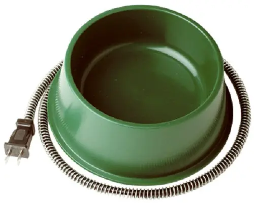 Farm Innovators Qt-1 1 Quart Green Heated Pet Bowl - Quantity Of 4 1