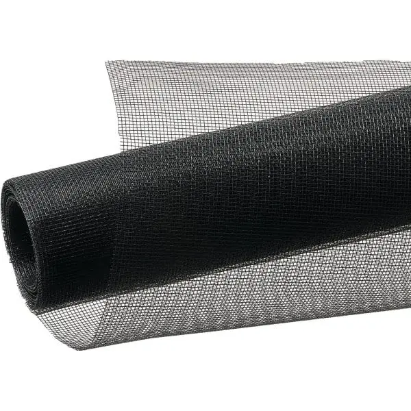 Fcs8489-M 48"X100' Clear Advantage Invisible Charcoal Fiberglass Screen Screening 1