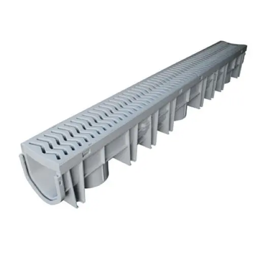 Fernco Fsdp-Chgg 39.5" Storm Drain Plus In Ground Garage / Pool Drain Channel - Quantity Of 6 1
