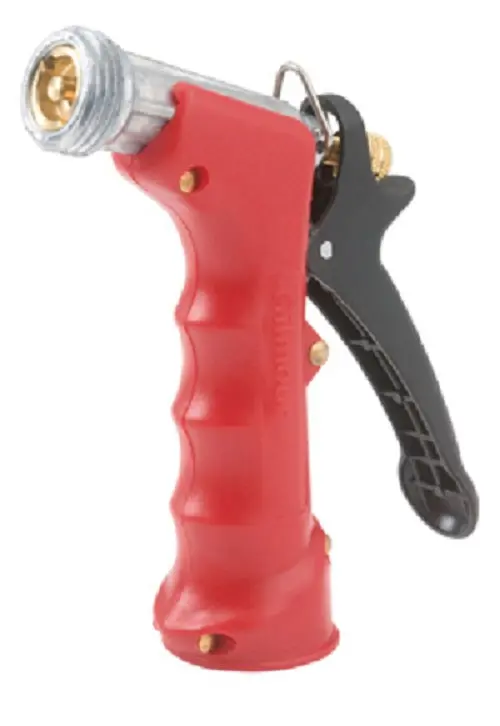 Fiskars / Gilmour 805722-1011 Commercial Threaded Front Brass Head Pistol Grip Hose Nozzle - Quantity Of 3 1