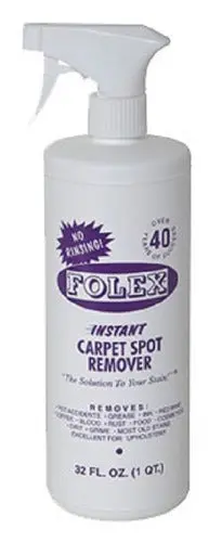 Folex Fsr32 32 Oz Trigger Spray Bottle Of Instant Carpet Spot Remover - Quantity Of 12 1
