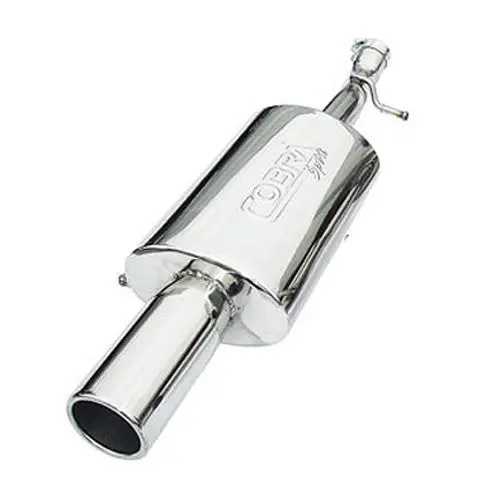 Ford Fiesta (Mk6) Zetec S Rear Performance Exhaust Box 1