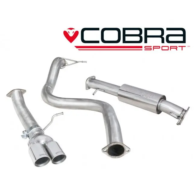 Ford Fiesta Mk7 St - Venom Cat Back Exhaust (Twin Tailpipe) 1