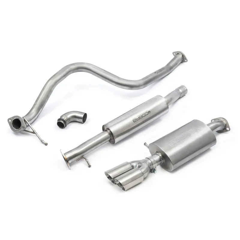 Ford Fiesta (Mk8) 1L Ecoboost St-Line (St Style) Twin Tip Cat Back Performance Exhaust 1