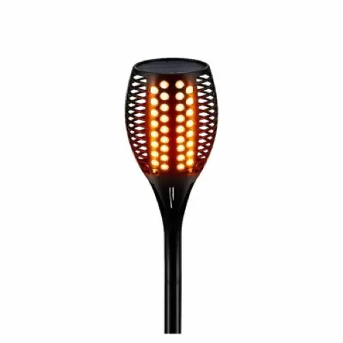 Four Seasons Courtyard 91288 2-Pack Of Flickering Solar Pathway Stake Lights - Quantity Of 2 1