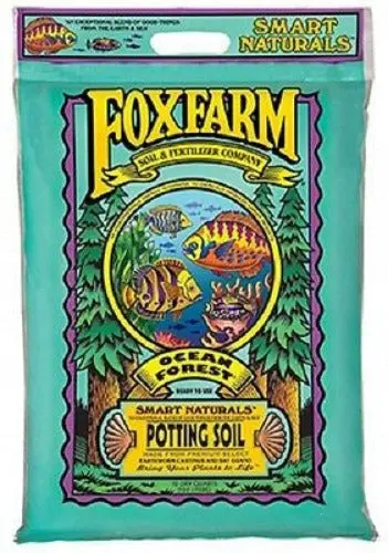 Fox Farm Fx14053 12 Quart Bag Of Ocean Forest Smart Naturals Potting Soil - Quantity Of 3 1