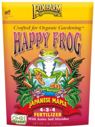 Foxfarm Fx14660 4 Lb Bag Of Happy Frog Organic Japanese Maple Fertilizer - Quantity Of 3 1
