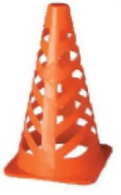 Franklin 3130S1 4 Pack 9" Flexible Collapsible Orange Soccer All Sports Cones - Quantity Of 6 (4) Packs 1