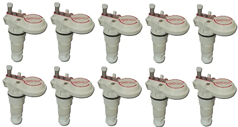 Freeland Ff Free-Flo Heavy-Duty Plastic No Float Automatic Livestock Watering Shutoff Valve - Quantity Of 10 1