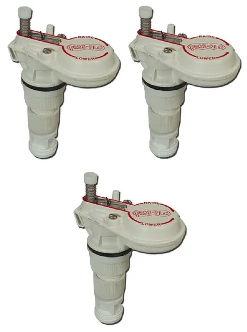 Freeland Ff Free-Flo Heavy-Duty Plastic No Float Automatic Livestock Watering Shutoff Valve - Quantity Of 3 1