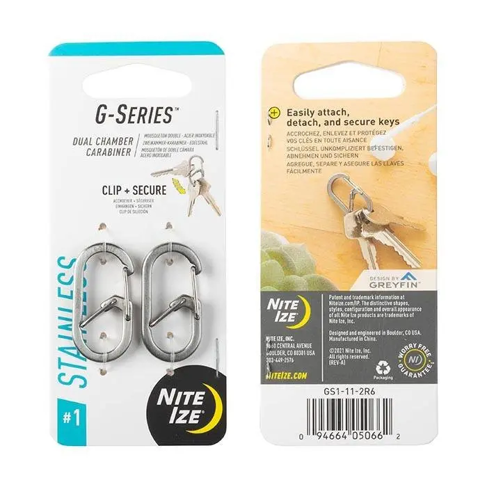 G-Series™ Dual Chamber Carabiner 2