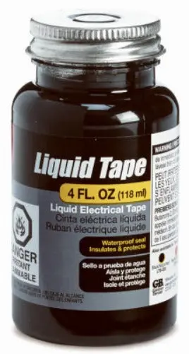 Gardner Bender Ltb-400 4 Oz Container Of Black Waterproof Liquid Electrical Tape 1