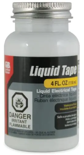Gardner Bender Ltw-400 4 Oz Container Of White Waterproof Liquid Electrical Tape 1