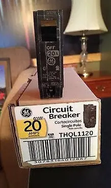 Ge Thql1120 20A 20 Amp Single Pole Circuit Breakers - Quantity Of 50 1