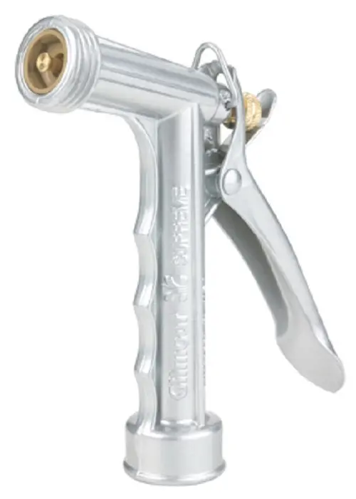 Gilmour 857302-1011 Metal Hand Grip Threaded Front Hose Nozzle - Quantity Of 4 1