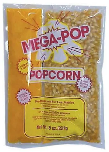 Gold Medal 2836 36-Count 6 Oz Premium Popcorn + Oil Kit - Quantity Of 1 1