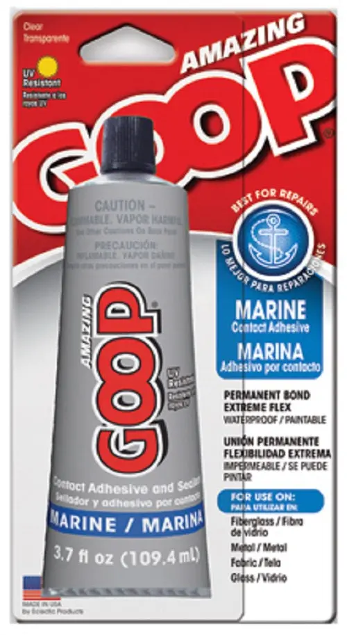 Goop 170011 3.7 Oz Clear Marine Adhesive & Sealant - Quantity Of 6 1