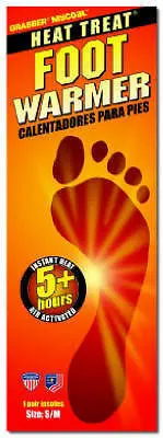 Grabber Warmer Fwsmes 2 Per Pack Small / Medium Foot Warmer Insoles - Quantity Of 30 1