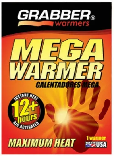 Grabber Warmers Mwes 12-Hour Mega Max Heat Pocket Warmer - Quantity Of 30 1