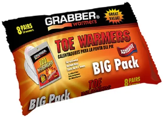 Grabber Warmers Twes8 8 Pair Pack Instant Heat Toe Warmers - Quantity Of 2 1