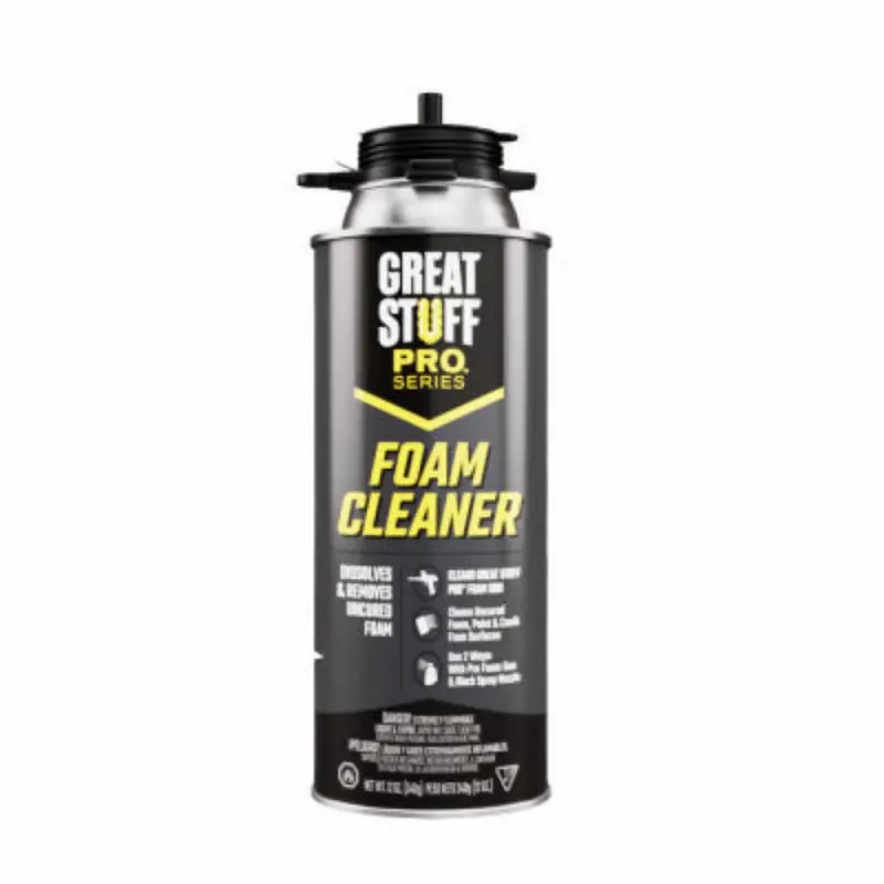 Great Stuff 12084890 12 Oz Can Of Insulating Spray Foam Dispensing Gun Pro Tool Cleaner - Quantity Of 3 1