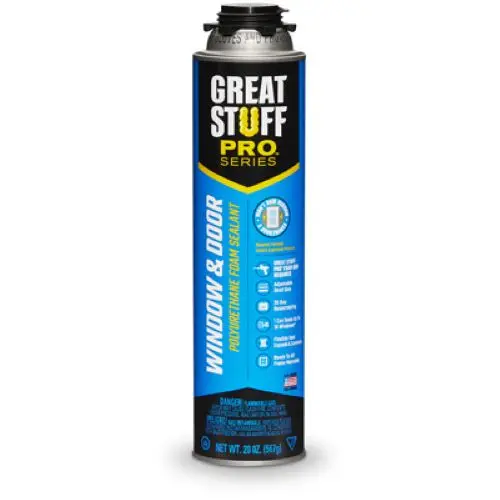 Great Stuff 187273 Pro Series 20 Oz Can Of Pro Dispenser Window & Door Foam Sealant - Quantity Of 5 1