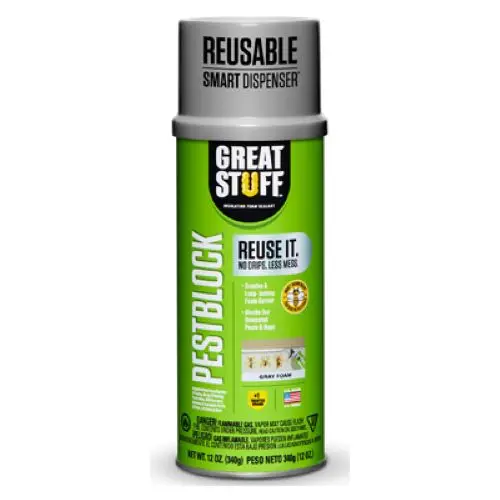 Great Stuff 99112809 12 Oz Can Of Pest Block Smart Foam Block Sealant 1