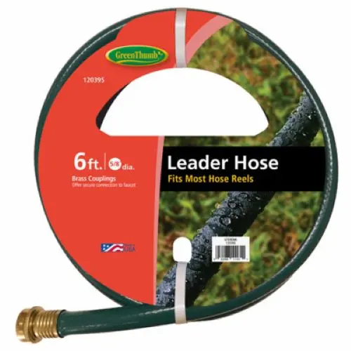Green Thumb Gterem6 5/8" Inch X 6' Foot Leader Garden Hose For Dehumidifiers & Hose Reels - Quantity Of 4 1