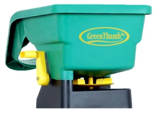 Green Thumb Tc2105 Handheld 6 Lb Capacity Spreader For Ice Melter, Rock Salt & Grass Seed - Quantity Of 6 1