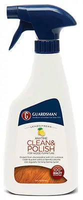 Guardsman 461300 Furniture Cleaner & Polish Wax-Free Lemon Scent 16 Oz - Quantity Of 12 1