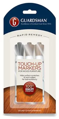 Guardsman 465200 Wood Furniture Touch-Up Repair Scratches Marker Kit -Quantity Of 8 1