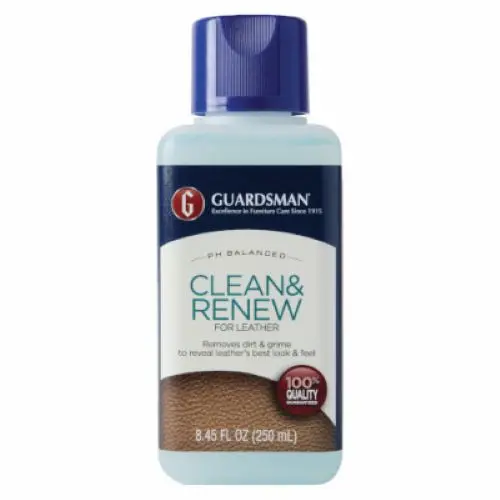 Guardsman 470800 8.45 Oz Bottle Of Clean & Renew For Leather 1