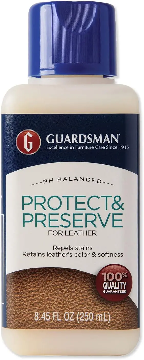 Guardsman 471000 8.45 Oz Bottle Of Protect & Preserve Leather Protector 1