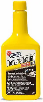 Gunk M2713 12 Ounce Universal Power Steering Fluid W Stop Leak - Quantity Of 12 1