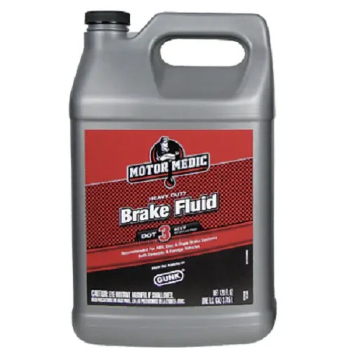 Gunk M4434 1 Gallon Dot 3 Heavy Duty Brake Fluid - Quantity Of 1 1