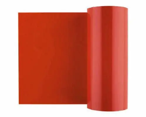 Hanson 10490 300' Roll 12" X 12" Red Plastic Danger / Lumber Flags - Quantity Of 2 1
