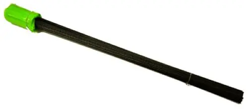 Hanson 15082 100-Count Pack Of Glo Lime 21" X 2-1/2" X 3-1/2" High Visibility Marking / Stake Flags - Quantity Of 8 1