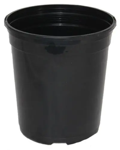 Hc Companies Nrt0t1g3g18 #1 2.88 Quarts Black Plastic Nursery Grower Planter Pots - Quantity Of 150 1