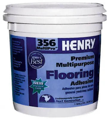 Henry 12073 1 Gallon # 356 Premium Multipurpose Vinyl Carpet Flooring Adhesive 1