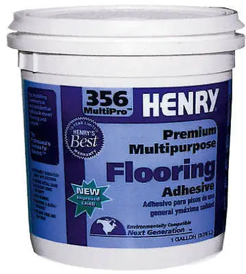 Henry 12073 # 356 Prem Multipurpose Vinyl Carpet Flooring Adhesive - Quantity Of 4 1