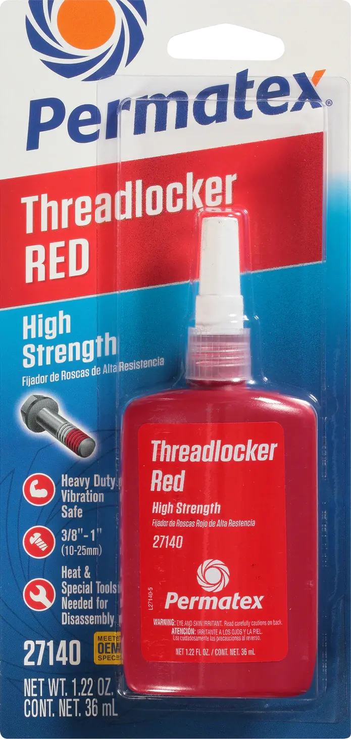 High Strength Threadlocker Red 36 Ml 1