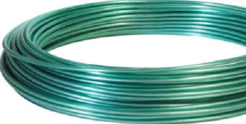Hillman 122090 50' Ft Green Vinyl Jacketed Clothesline Wire - Quantity Of 9 1