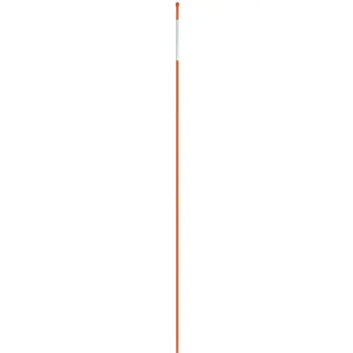 Hillman 848638 48" Orange Fiberglass Reflective Driveway Snowplow Markers - Quantity Of 72 1